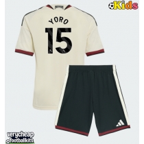 Manchester United Leny Yoro #15 Replica Third Minikit 2026-27 Short Sleeve (+ pants)